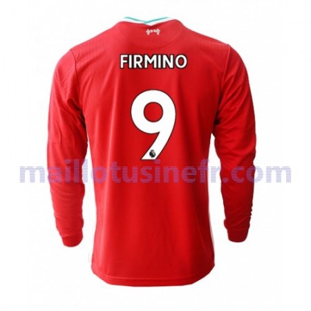 Maillot de Foot Liverpool Roberto Firmino 9 Domicile 2020-21 Manches Longues Maillot de Foot Liverpool Roberto Firmino 9 Domicile 2020-21 Manches Longues